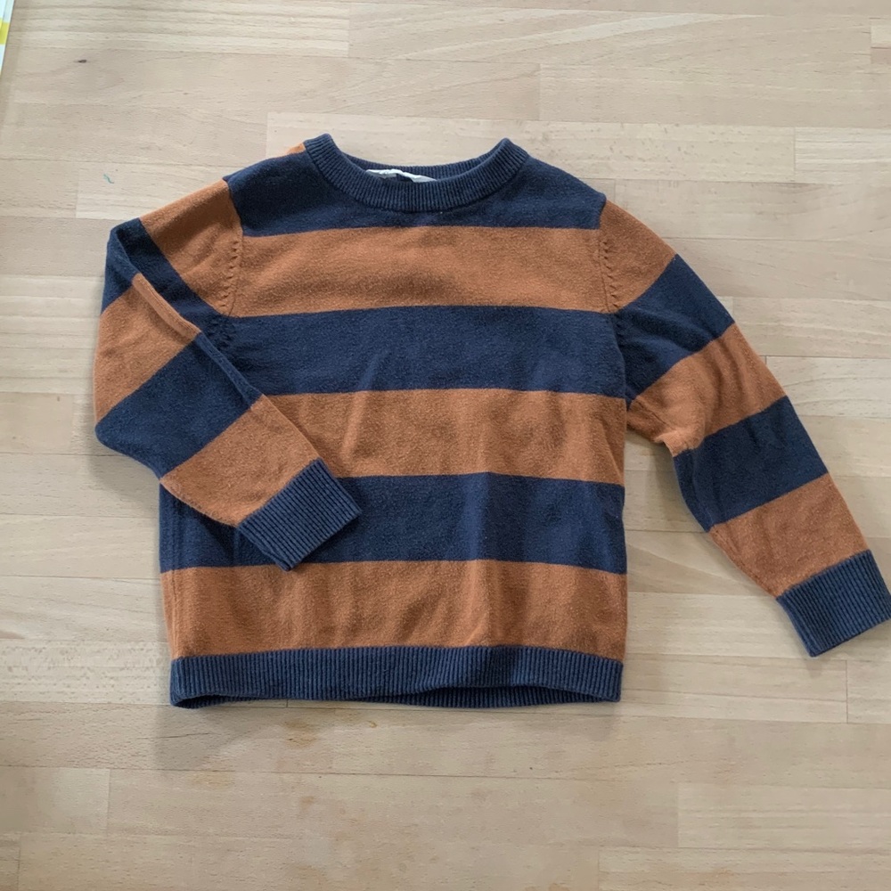 H&M striped sweater for toddlers, 100% cotton